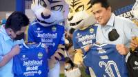 Bangga Jadi Keluarga Besar Persib dan Bobotoh, Erick Thohir Serukan Persib Kudu Mangprang!